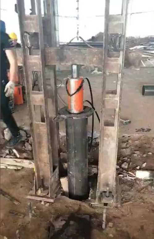 吕梁临县钢管桩加固